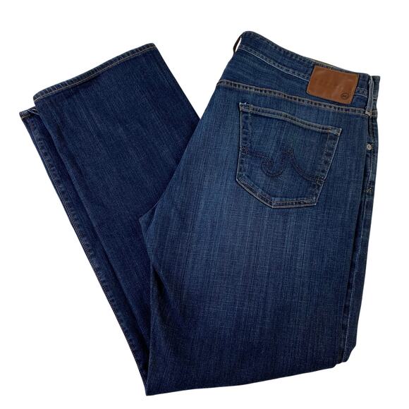 Adriano Goldschmied Mens Protege Dark Blue Jeans 40x34 - Picture 1 of 9
